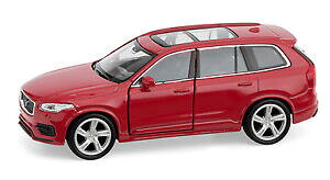 �y���������z�͌^�� ���f���J�[ ���f���J�[�{���{�X�P�[��wonderful modelcar volvo xc90 2015 scale 138 red with friction drive
