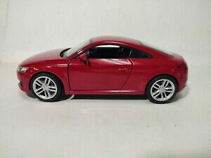 yz͌^ fJ[ AEfBN[yzX|[cRbVGXJf^welly audi tt coupe rojo sports coche 124 escala de metal dc3284