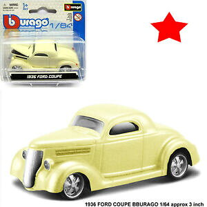 �y���������z�͌^�� ���f���J�[ �t�H�[�h�N�[�y�N���V�b�N�R���N�V�����C���`1936 ford coupe 164 bburago classic collection approx 3 inch in length