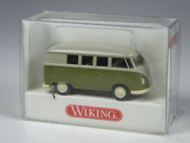 【送料無料】模型車 モデルカー ウィキングブリツートーングリーントップnlkr2 wiking vw t1 bulli two tone green top bnib