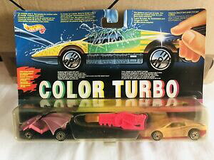 yz͌^ fJ[ zbgzC[J[^[{}ehot wheels colour turbo mattel perfectly moc modnr1