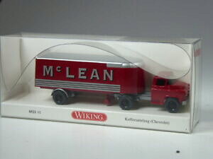 【送料無料】模型車 モデルカー ワイキングシボレースーツケースリーントップnlkr9 wiking 052101 chevrolet suitcase articulated mc lean top bnib