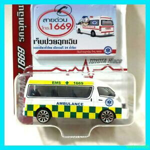 yz͌^ fJ[ g^nCG[X^C^Cnov 2020 majorette toyota hiace thailand ambulance thai ems 1669 car 169 7cm a