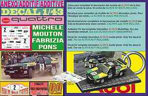 yz͌^ fJ[ AlbNXfJ[AEfBNgsXgannex decal 143 audi quattro m mouton r des 1000 pistes 1981 01