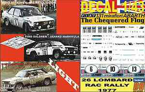 yz͌^ fJ[ fJ[tBAbgAog}Lls[lCgdecal 143 fiat 131 abarth makinentarjalampinen rac 1977 light 01
