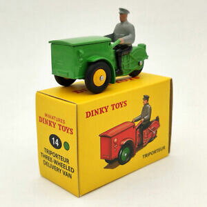 yz͌^ fJ[ fASXeB[jfBL[gCYg|[^[X[zC[fo[~jJ[~jJ[deagostini dinky toys 14 triporteur three wheeled delivery van diecast 143