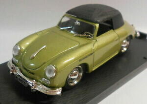 yz͌^ fJ[ uXP[^fJuIO[brumm 143 scale metal model r118 porsche 356 cabriolet 1950 lt green