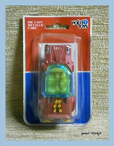 �y���������z�͌^�� ���f���J�[ �X�y�[�X�J�[���b�h�M���V�����Apolfi toys space car red mosc made in greece greek rare vtg 80s