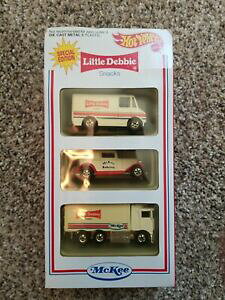 �y���������z�͌^�� ���f���J�[ �z�b�g�z�C�[�����g���f�r�[�Z�b�ghot wheels 1994 little debbie 3 car set