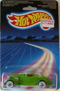 yz͌^ fJ[ zbgzC[O[I[o[J[h1986 hot wheels 2527 green auburn 852 w bw on intl card, nice condition