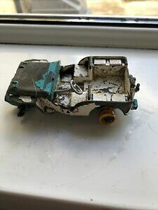 �y���������z�͌^�� ���f���J�[ ���B���e�[�W�W�[�vvintage britains ltd jeep c1976 metal detecting find
