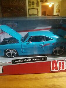 yz͌^ fJ[ _bW`[W[XP[}CXgI[X^[Y1969 dodge charger rt 125 scale maisto allstars