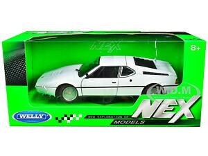 yz͌^ fJ[ N[yzCg~jJ[fJ[bmw m1 coupe white 124 diecast model car by welly 24098