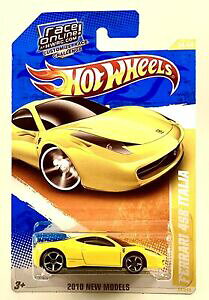 yz͌^ fJ[ zbgzC[tF[C^ACG[f2010 hot wheels ferrari 458 italia yellow model 34340 htf