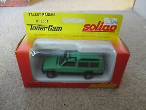 �y���������z�͌^�� ���f���J�[ �\���h�g�i�[�K���^���{�b�g�����`���}�g��solido toner gam ii talbot rancho matra 2004 mib see my store