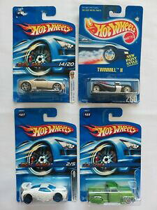 yz͌^ fJ[ zbgzC[bg}[VAJ[hlot of 4 hot wheels 3 made malaysia sealed cards 014 107 169 260 free shipping