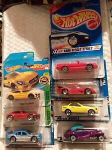 �y���������z�͌^�� ���f���J�[ �z�b�g�z�C�[�������Z�f�X�N���Xhot wheels mercedes sl, cclass, 540k, slk, first editions, amg gt lot of 7 b