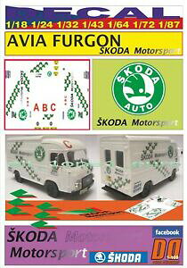 yz͌^ fJ[ fJABAt@[SAVXeVAXR_[^[X|[cdecal avia furgon asistencia skoda motorsport 1993 06