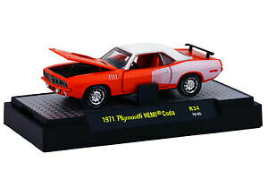 �y���������z�͌^�� ���f���J�[ �}�V���f�g���C�g�}�b�X���v���}�X�I�����Wl140 32600 34 m2 machines detroit muscle 1971 plymouth hemi cuda orange 164