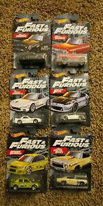 �y���������z�͌^�� ���f���J�[ �z�b�g�z�C�[���E�H���}�[�g�Z�b�g2019 hot wheels ?fast and furious *walmart exclusive* complete set of 6 2019