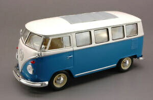 yz͌^ fJ[ tHNX[QoXfEFvolkswagen vw bus 1962 bluewhite 124 model 1210 welly