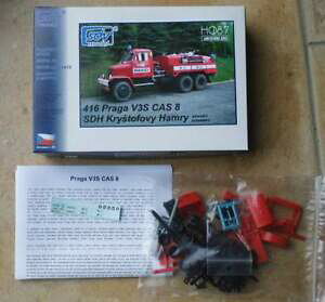 �y���������z�͌^�� ���f���J�[ �v���K�^���J�[fire brigade praga v3s cas 8 with water tanker fire engine 187