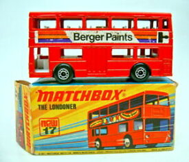 【送料無料】模型車 モデルカー マッチボックスロンドンレッドベルガーペイントインボックスmatchbox sf no 17b the london red berger paints in box