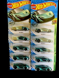 yz͌^ fJ[ zbgzC[eB[}N[bghot wheels teal mclaren p1 2020 lot x10