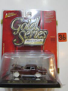 yz͌^ fJ[ Wj[V[Yv}XX|[cjohnny lightning gold series muscle 1962 plymouth sport fury white