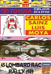 yz͌^ fJ[ fJ[g^ZJJXTCc[decal toyota celica gt4 carlos sainz rac rally 1989 2nd 09