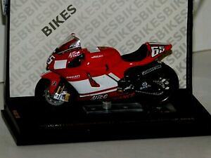 �y���������z�͌^�� ���f���J�[ �h�D�J�e�B�f�X���Z�f�B�`���g�J�s���b�V�C�\���uducati desmosedici nr 65 moto gp 2005 l capirossi 124 ixo rab106