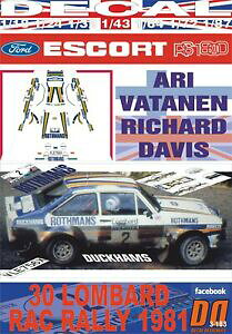 yz͌^ fJ[ fJ[tH[hGXR[go^ldecal ford escort rs 1800 mkii avatanen rac r 1981 2nd 09