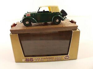 【送料無料】模型車 モデルカー ブルムゴールドシリーズフィアットカブリオボックスbrumm gold series r86 fiat 508 c cabrio 1100 1937 1939 in box 143