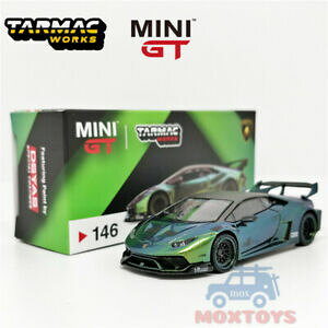 �y���������z�͌^�� ���f���J�[ �^�[�}�b�N���[�N�X×�~�j���[�N�X�����{���M�[�j�E���J���O���[��tarmac works x mini gt 164 lb works lamborghini huracan gt rhd green