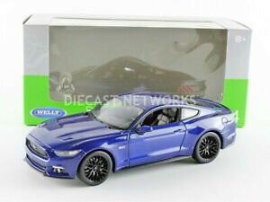 �y���������z�͌^�� ���f���J�[ �t�H�[�h�}�X�^���Owelly 124 ford mustang gt 2015 24062bl