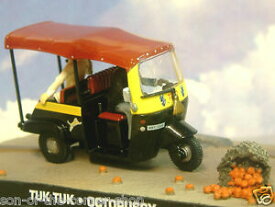 【送料無料】模型車 モデルカー エクセレントミニチュアジェームズボンドトゥクトゥクスクータータクシーデオクトプッシーexcellent miniature 143 james bond 007 tuk tuktuk scooter taxi de octopussy
