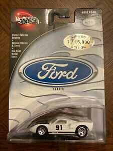 yz͌^ fJ[ zbgzC[zCgtH[hAC_[hot wheels 100 white ford gt40 limited to 15,000, real riders