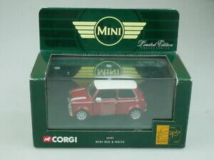 �y���������z�͌^�� ���f���J�[ �R�[�M�[�~�j�A�j�o�[�T���[���b�h�z���C�gcorgi 136 mini 40 anniversary 04507 red amp; white 113735