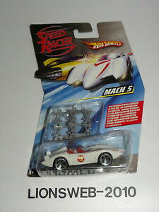 yz͌^ fJ[ fJ[}ezbgzC[Xs[h[T[}bnmodel car mattel hot wheels speed racer mach 5unrecorded in ovp