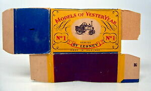 �y���������z�͌^�� ���f���J�[ �A���`���X�`�[���g�^�[�{�b�N�X�}�b�`�{�b�N�X���f��matchbox models of yesteryear y01a allchin steam tractor empty a box