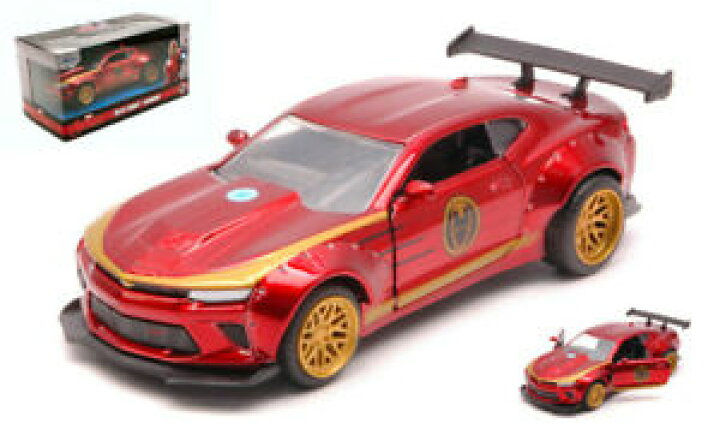 楽天市場 送料無料 模型車 モデルカー シェビーカマロアイアンマンモデルジャダchevy Camaro Ss 16 Iron Man Marvel 13 2 Model Jada Toys Hokushin
