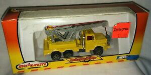 yz͌^ fJ[ }WbgN[SCG[Vo[V[Ymajorette construction metal crane wagon yellowsilver 160, series 4500, ovp