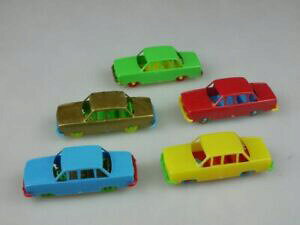 �y���������z�͌^�� ���f���J�[ �v���X�`�b�N�_�C���J�[�J�[���B���e�[�W�h�C�c�v���X�`�b�N5x plastic car dime car car 6,5cm vintage german plastic toy car 112454