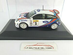 �y���������z�͌^�� ���f���J�[ �t�H�[�h�t�H�[�J�X�����[�����e�J�����X�L�b�h�X�P�[��ford focus wrc rallye monte carlo c mcrae 2000 skid 143 scale