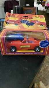 �y���������z�͌^�� ���f���J�[ �t�H�[�h�}�X�^���O�����[�g�R���g���[���o�b�e���[���B���e�[�Wford mustang fire dept remote control battery operated made inhong kong vintage