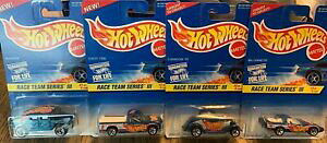 �y���������z�͌^�� ���f���J�[ �z�b�g�z�C�[�����[�X�`�[���V���[�Y�Z�b�ghot wheels race team series iii set of 4 mip