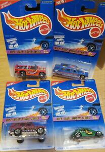 �y���������z�͌^�� ���f���J�[ �z�b�g�z�C�[���r�t�u�[���V���[�Y�Z�b�ghot wheels biff bam boom series completed set of 4,
