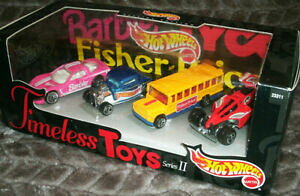 �y���������z�͌^�� ���f���J�[ �z�b�g�z�C�[���^�C�����X�g�C�Y�J�[�Z�b�ghot wheels timeless toys 4 car set