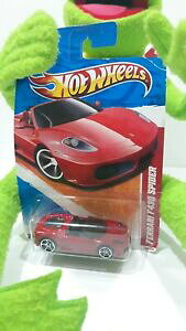 �y���������z�͌^�� ���f���J�[ 2010 hot wheels 190 ferrari f430 spider red thrill racers highway card vhtf