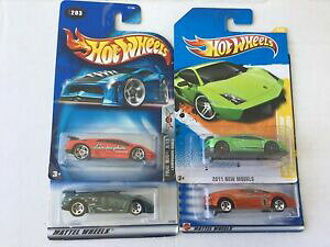 �y���������z�͌^�� ���f���J�[ �z�b�g�z�C�[�������{���M�[�j���b�ghot wheels lamborghini�fs lot 4 nip